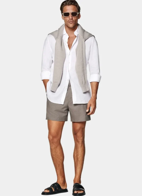 Suitsupply Chemises Décontractées*Chemise coupe tailored blanche