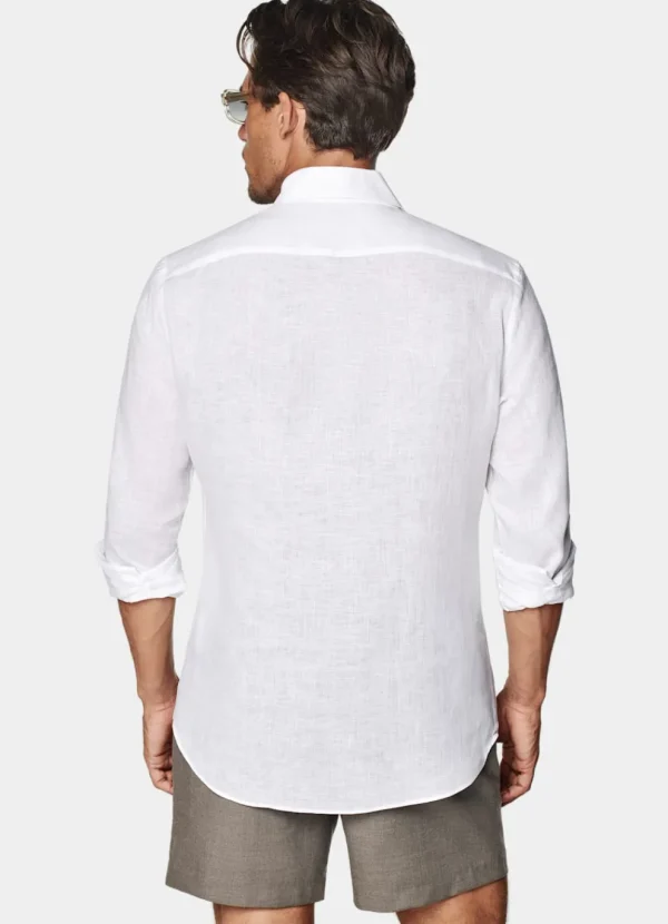 Suitsupply Chemises Décontractées*Chemise coupe tailored blanche