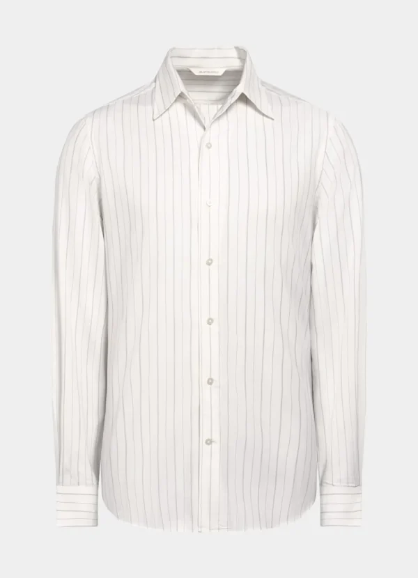 Suitsupply Chemises Classiques | Chemises Décontractées*Chemise coupe Tailored blanc cassé à rayures