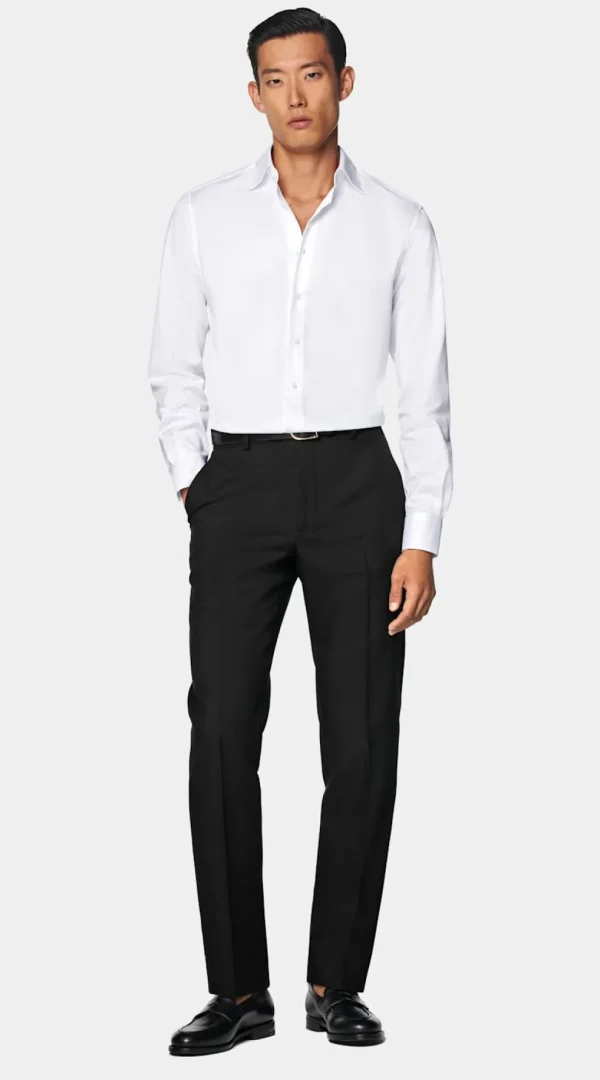 Suitsupply Chemises Traveller | Chemises Classiques*Chemise coupe Tailored en twill blanche