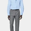 Suitsupply Chemises Traveller | Chemises Classiques*Chemise coupe Tailored en twill bleu clair