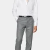 Suitsupply Chemises Classiques*Chemise coupe Tailored en twill blanche