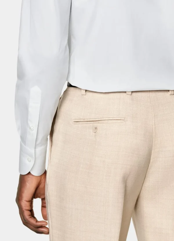 Suitsupply Chemises Classiques*Chemise coupe tailored en popeline blanche