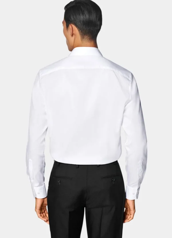 Suitsupply Chemises Traveller | Chemises Classiques*Chemise coupe Tailored en twill blanche