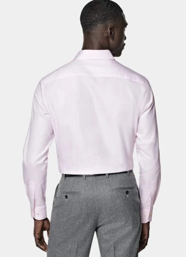 Suitsupply Chemises Classiques*Chemise coupe Tailored en oxford royal rose