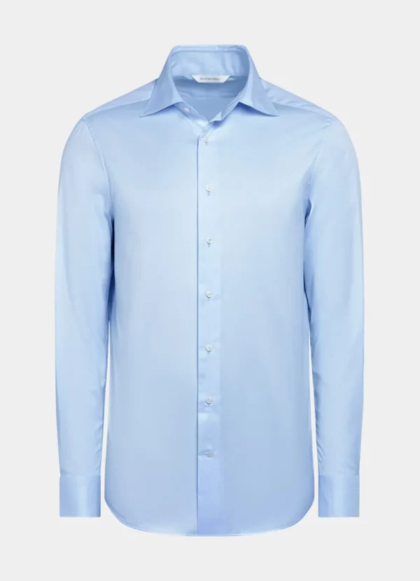 Suitsupply Chemises Traveller | Chemises Classiques*Chemise coupe Tailored en twill bleu clair