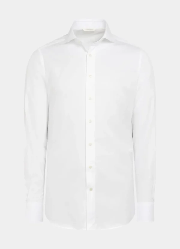 Suitsupply Chemises Classiques*Chemise coupe Tailored en twill blanche