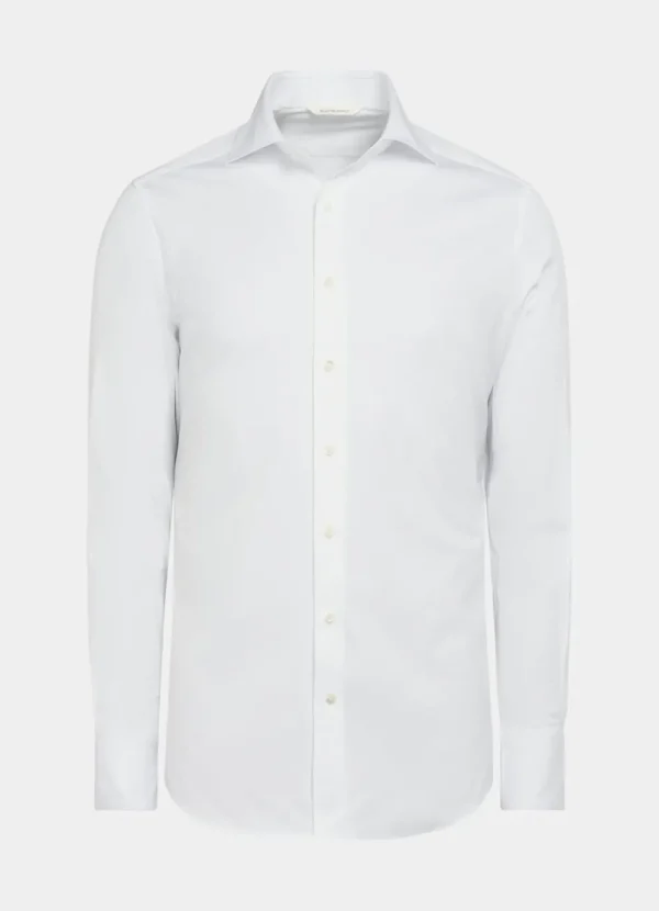 Suitsupply Chemises Classiques*Chemise coupe tailored en popeline blanche