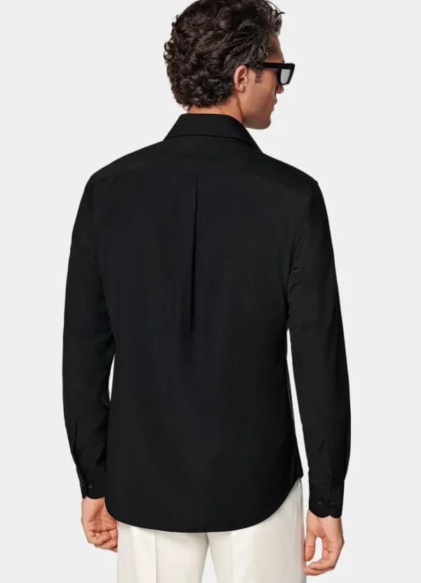 Suitsupply Chemises Décontractées*Chemise coupe Tailored noire