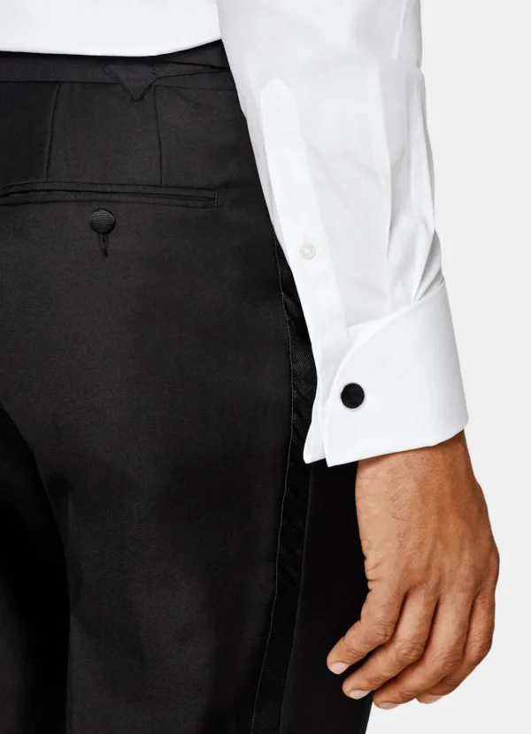 Suitsupply Chemises De Smoking | Chemises De Smoking*Chemise de smoking ajustée en twill blanche