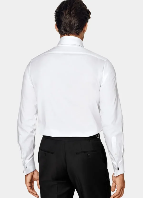 Suitsupply Chemises De Smoking | Chemises De Smoking*Chemise de smoking ajustée en twill blanche