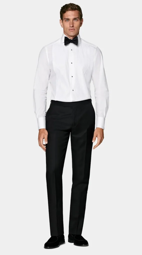 Suitsupply Chemises De Smoking | Chemises De Smoking*Chemise de smoking plissée coupe Tailored blanche