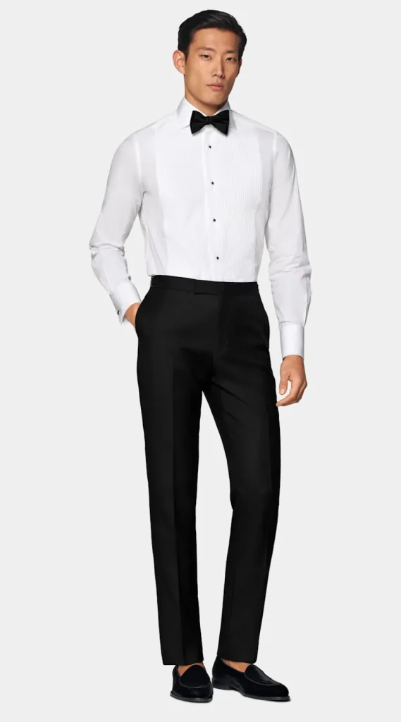 Suitsupply Chemises De Smoking | Chemises De Smoking*Chemise de smoking plissée coupe ajustée blanche