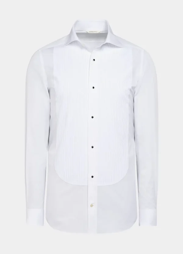 Suitsupply Chemises De Smoking | Chemises De Smoking*Chemise de smoking plissée coupe Tailored blanche