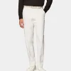 Suitsupply Chinos | Pantalons*Chino Slim Leg Straight blanc cassé