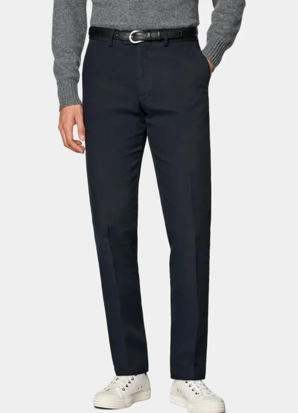 Suitsupply Chinos | Pantalons*Chino Slim Leg Straight bleu marine