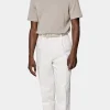 Suitsupply T-Shirts*Col rond à manches courtes taupe clair