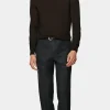 Suitsupply Cols Roulés*Col roulé Merino marron foncé