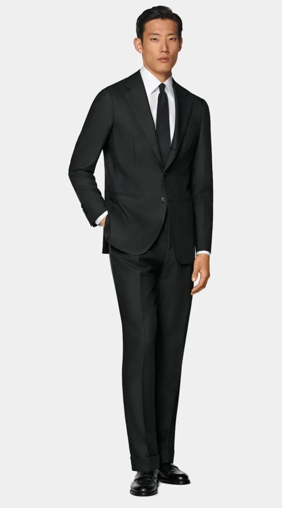 Suitsupply Costumes Classiques*Costume Havana coupe Tailored vert foncé