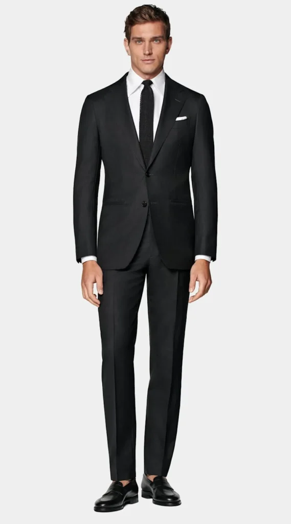 Suitsupply Costumes Classiques*Costume Havana coupe Tailored gris foncé