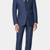 Suitsupply Costumes Classiques*Costume Havana coupe Tailored bleu moyen