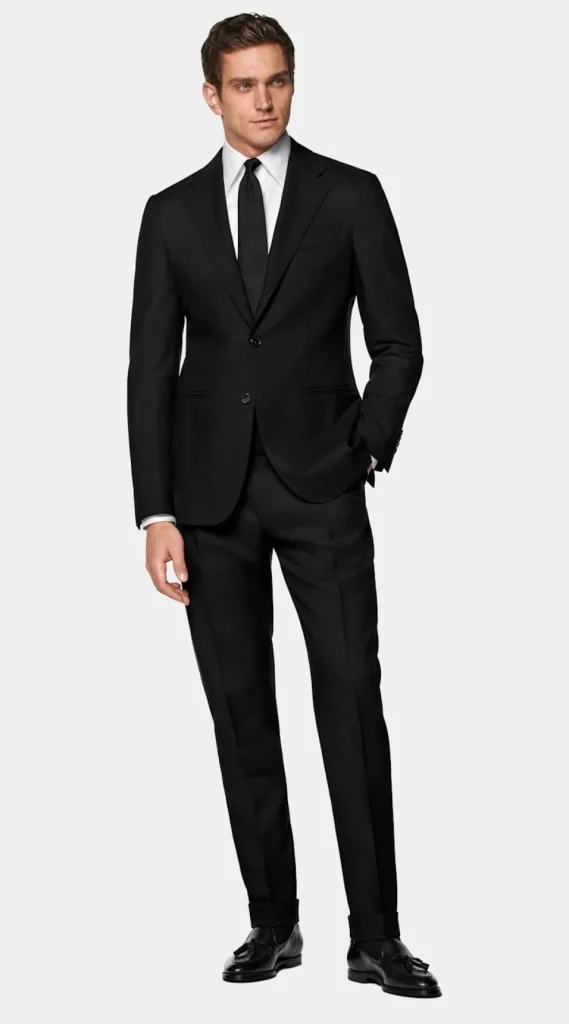 Suitsupply Costumes Classiques*Costume Havana coupe Tailored noir