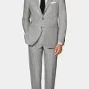 Suitsupply Costumes Classiques*Costume Havana coupe Tailored gris clair