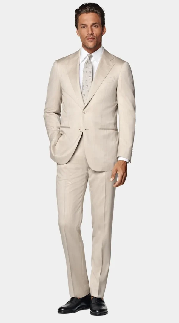 Suitsupply Costumes Tendance*Costume Havana coupe Tailored sable à chevrons