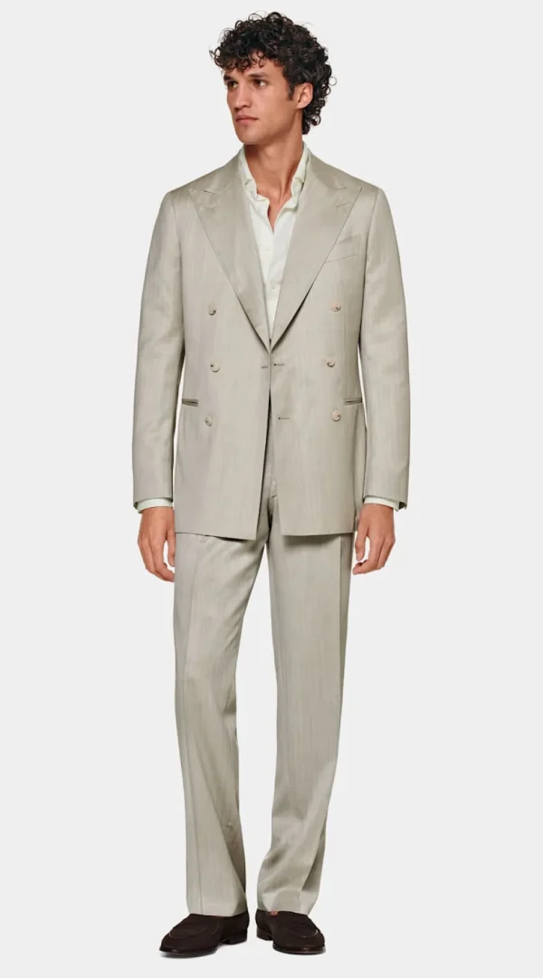 Suitsupply Costumes Tendance*Costume Havana coupe Tailored sable à chevrons