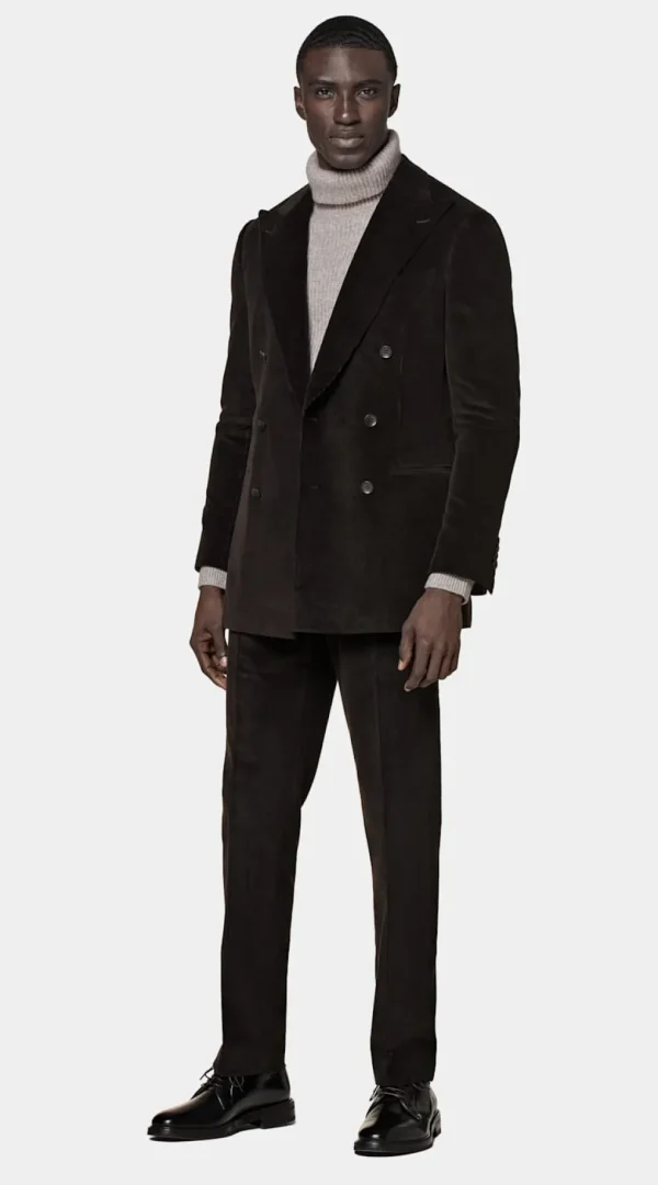 Suitsupply Costumes Tendance*Costume Havana coupe Tailored marron foncé