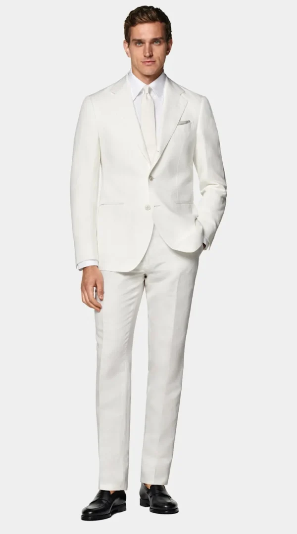 Suitsupply Mariage Habillé | Costumes Mariage*Costume Havana coupe Tailored blanc cassé