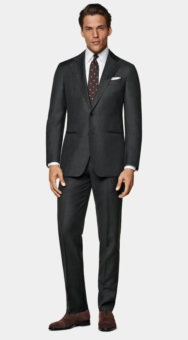 Suitsupply Mariage Habillé | Costumes Mariage*Costume Havana coupe Tailored gris foncé