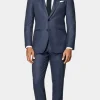 Suitsupply Mariage Habillé | Costumes Mariage*Costume Havana coupe Tailored bleu moyen