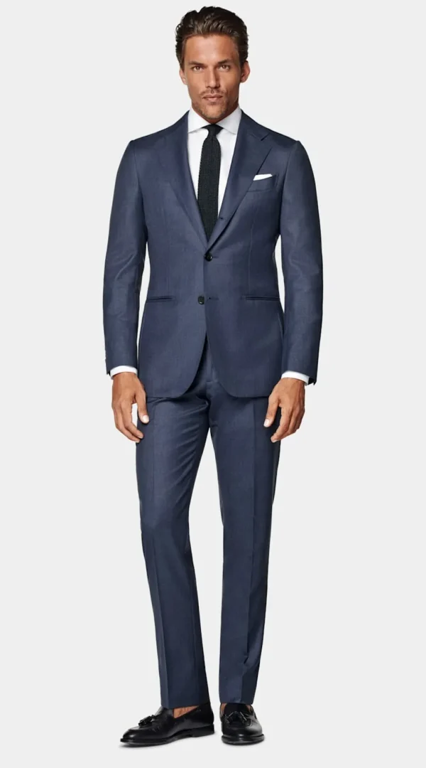 Suitsupply Mariage Habillé | Costumes Mariage*Costume Havana coupe Tailored bleu moyen