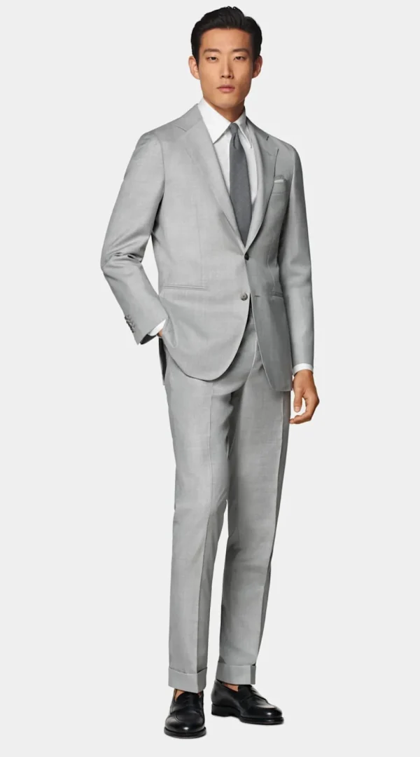 Suitsupply Mariage Habillé | Costumes Mariage*Costume Havana coupe Tailored gris clair