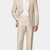 Suitsupply Mariage Habillé | Costumes Mariage*Costume Havana coupe Tailored sable à chevrons