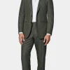 Suitsupply Mariage Cocktail*Costume Havana coupe Tailored vert foncé