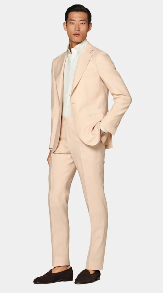 Suitsupply Mariage Cocktail | Costumes Tendance*Costume Havana coupe Tailored rose clair