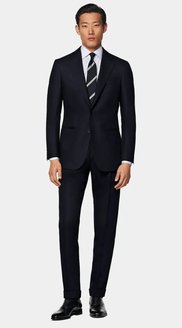 Suitsupply Costumes Classiques*Costume Havana coupe Tailored bleu marine