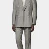 Suitsupply Mariage Sur La Plage*Costume Havana coupe Tailored à rayures