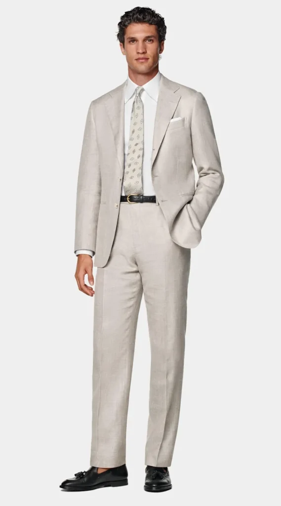 Suitsupply Costumes Classiques*Costume Havana coupe Tailored taupe clair