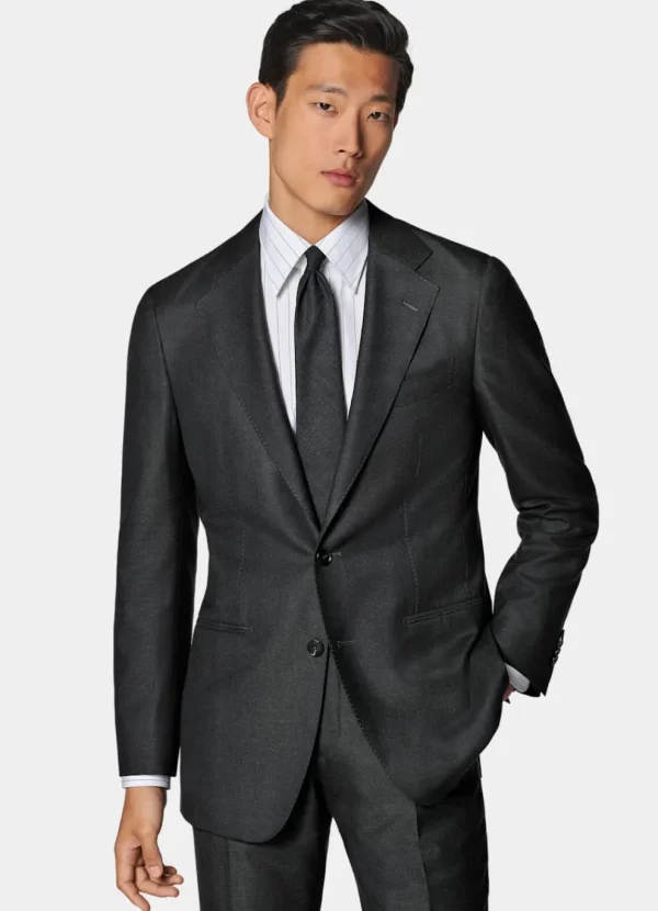 Suitsupply Mariage Habillé | Costumes Mariage*Costume Havana coupe Tailored gris foncé