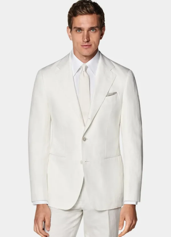 Suitsupply Mariage Habillé | Costumes Mariage*Costume Havana coupe Tailored blanc cassé