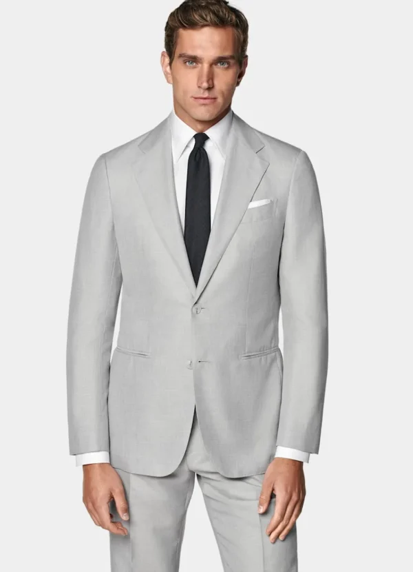 Suitsupply Costumes Classiques*Costume Havana coupe Tailored gris clair