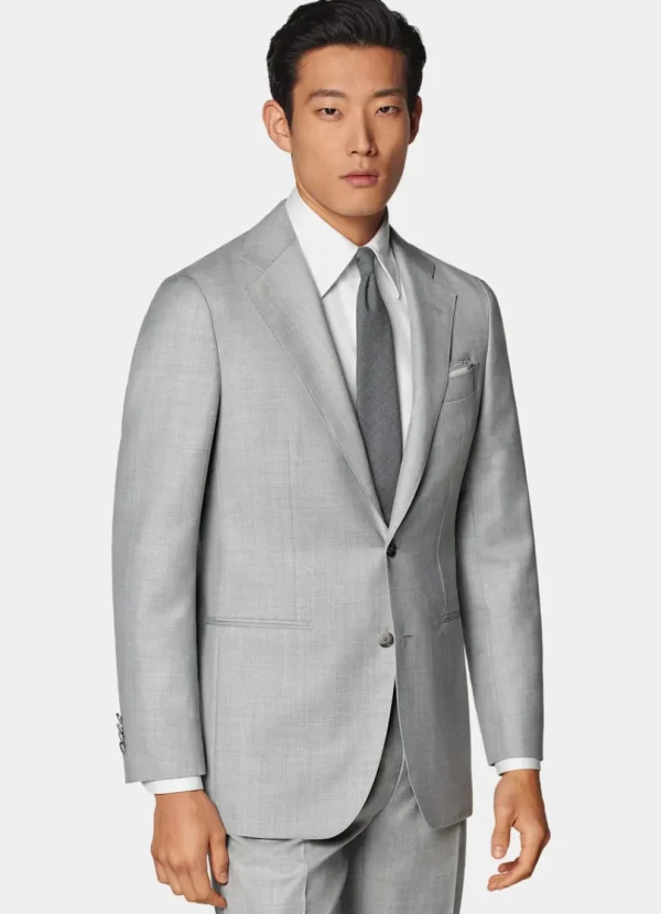 Suitsupply Mariage Habillé | Costumes Mariage*Costume Havana coupe Tailored gris clair