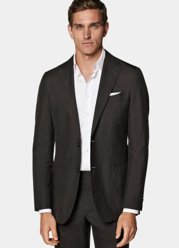 Suitsupply Mariage Cocktail | Costumes Mariage*Costume Havana coupe Tailored marron foncé