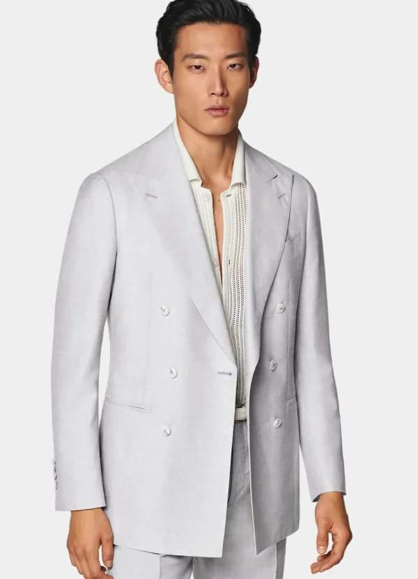 Suitsupply Mariage Sur La Plage | Costumes Tendance*Costume Havana coupe Tailored gris clair