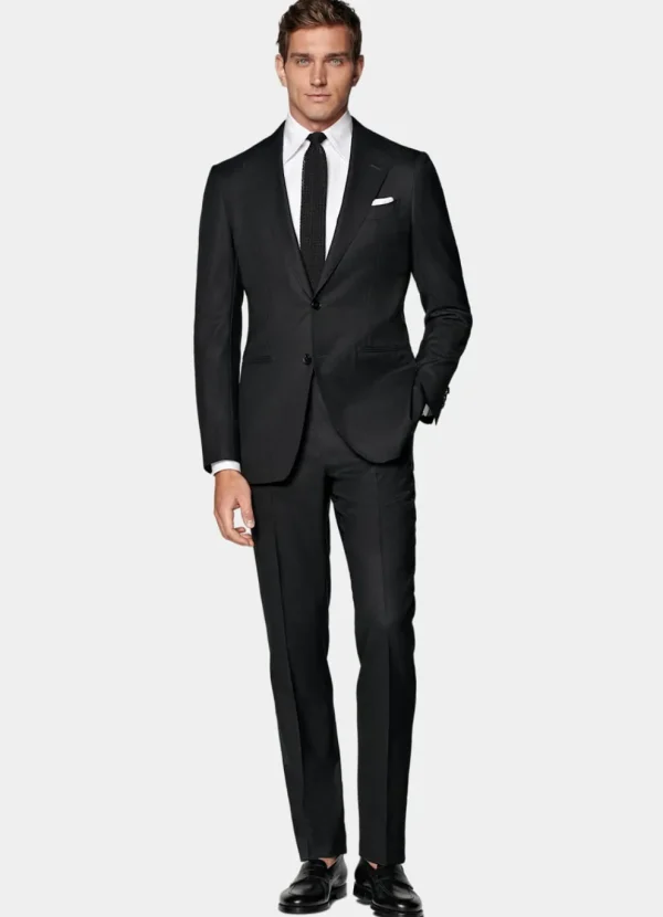 Suitsupply Costumes Classiques*Costume Havana coupe Tailored gris foncé