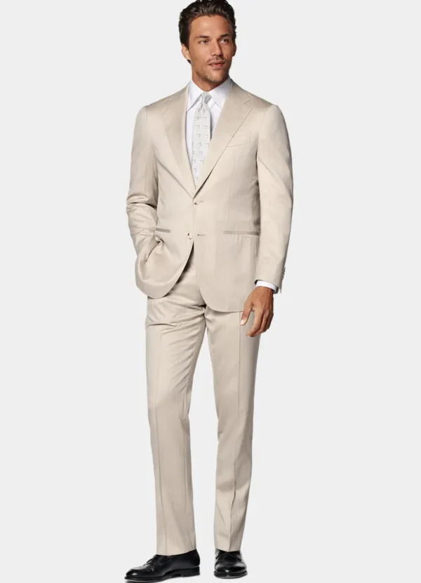 Suitsupply Costumes Tendance*Costume Havana coupe Tailored sable à chevrons