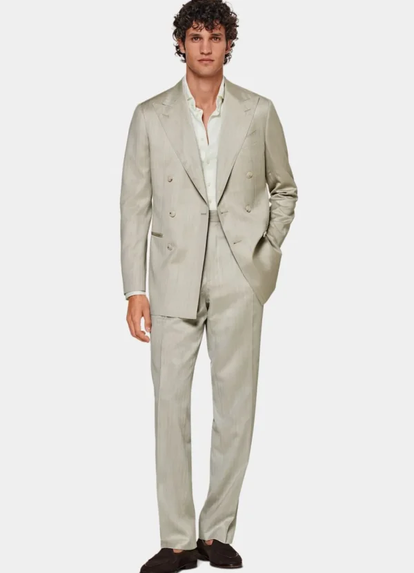 Suitsupply Costumes Tendance*Costume Havana coupe Tailored sable à chevrons